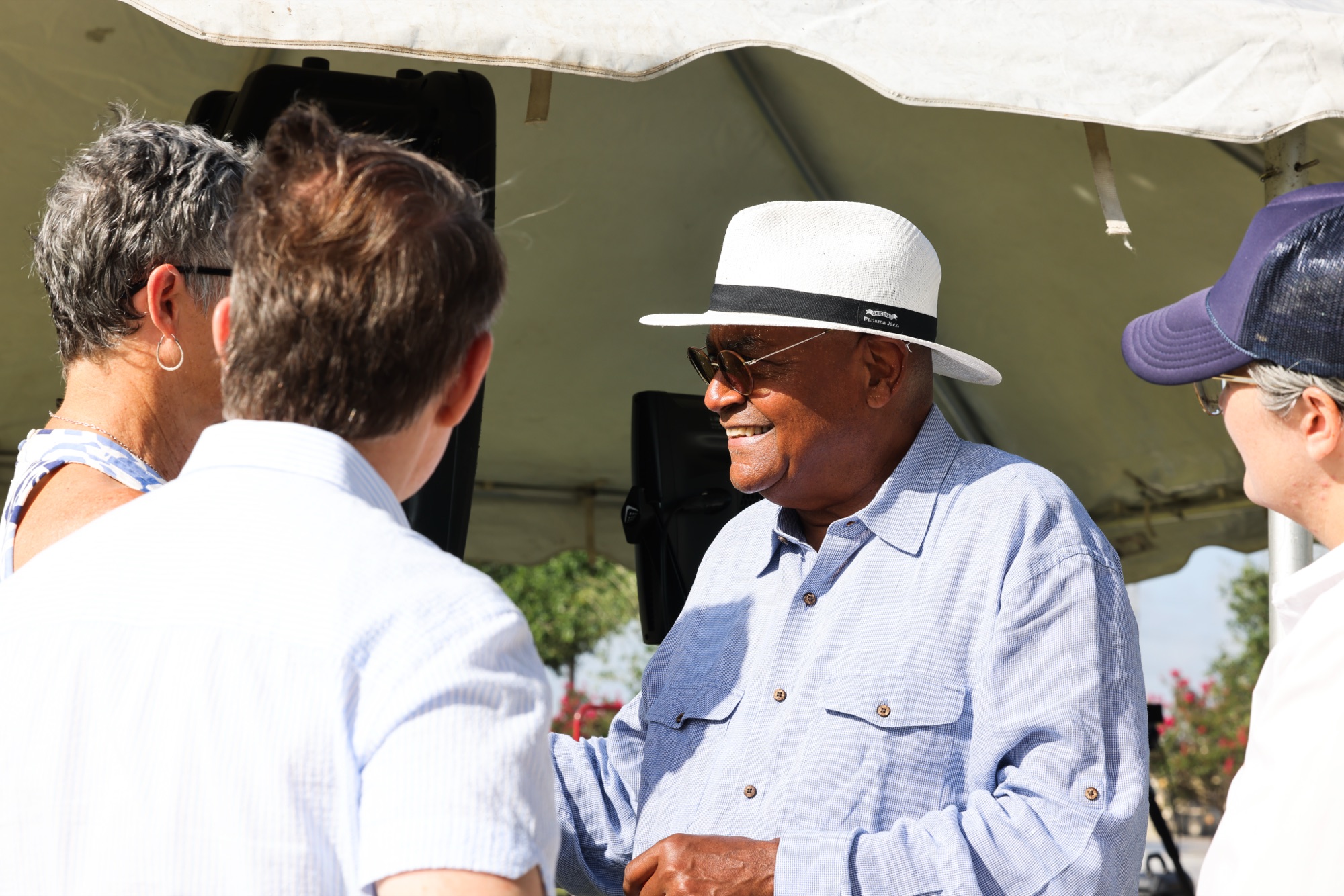 Photo from the Curtis Graves Park ribbon cutting and reception